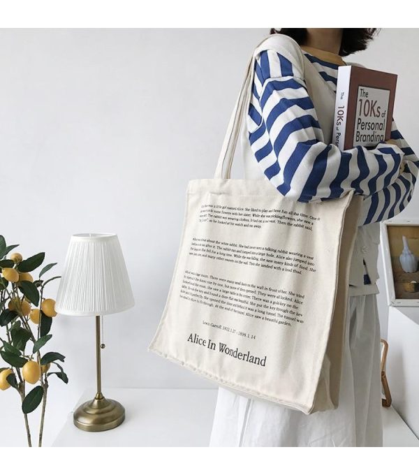 Story Canvas Shoulder Bag