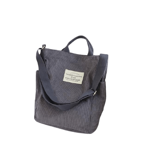 Corduroy Shoulder Bag