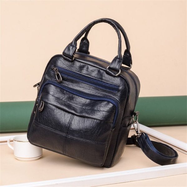 Durable Leather Women's Backpack for Everyday Use